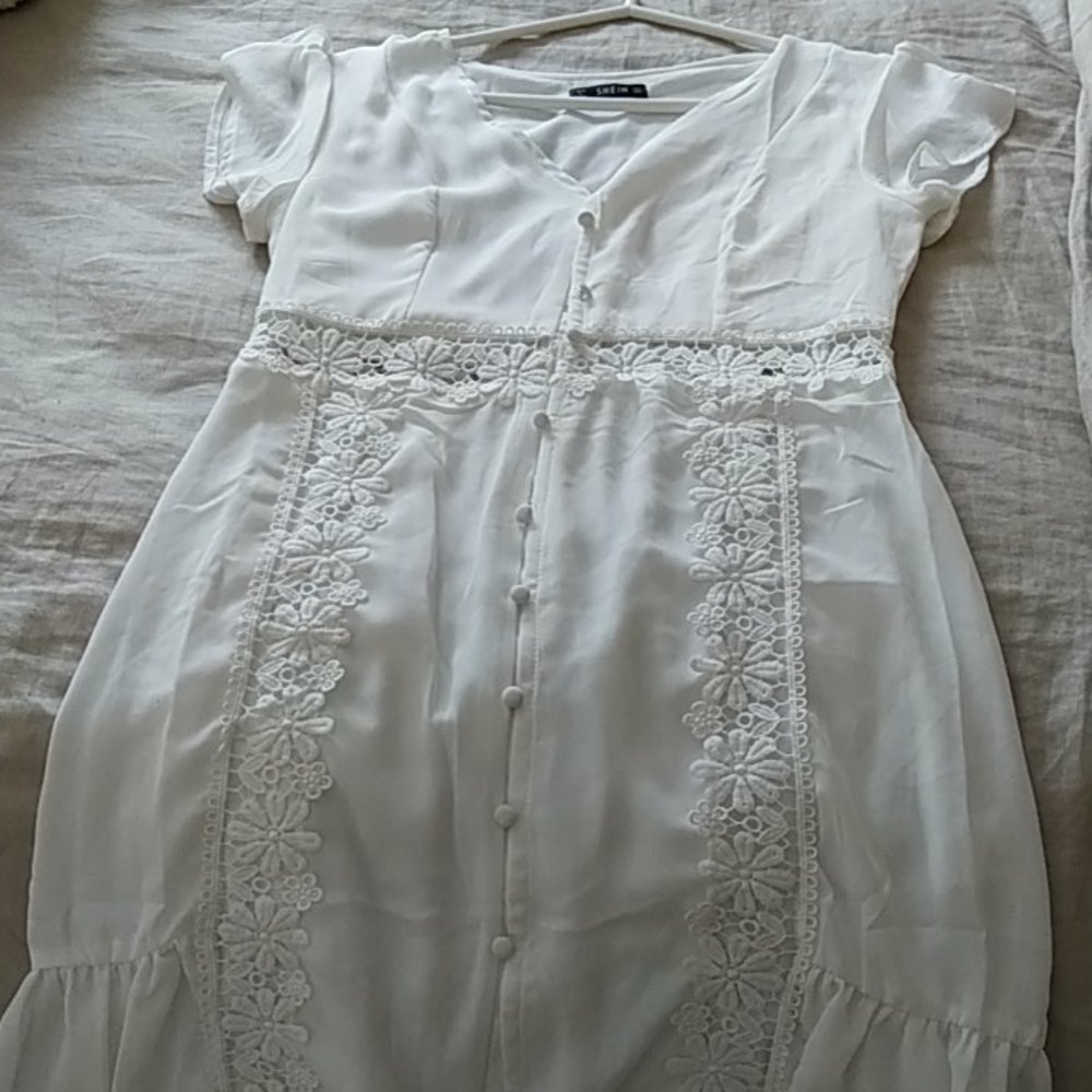 White dress